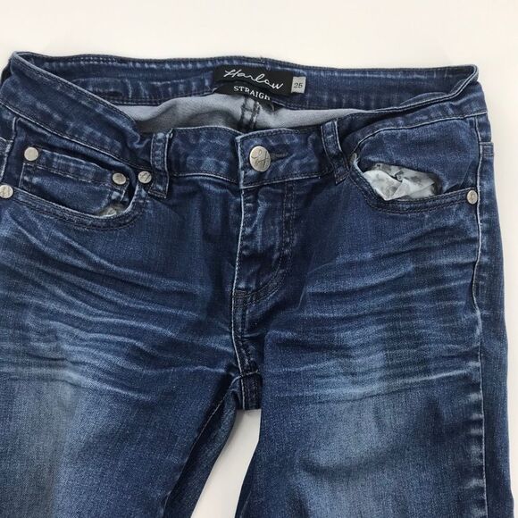 Harlow Straight Leg Jeans sz 25 - Picture 2 of 7